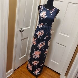 Lilly Posh Floral Print Maxi Dress Size 3X